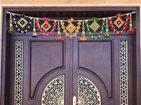Buy CraftVatika Diwali Special Toran for Door Diya Design Toranam for ...