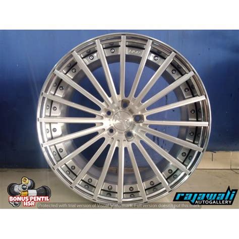 Jual VELG MOBIL TOYOTA ALPHARD INNOVA CAMRY RING 20 TYPE HSR RFG TANDAM ...
