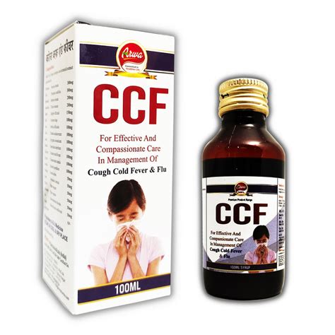 CCF Syrup - Cough, Cold & Flu – Arwa Pharmaceutical
