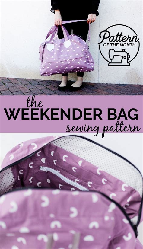 Image result for Weekender Bag Sewing Pattern
