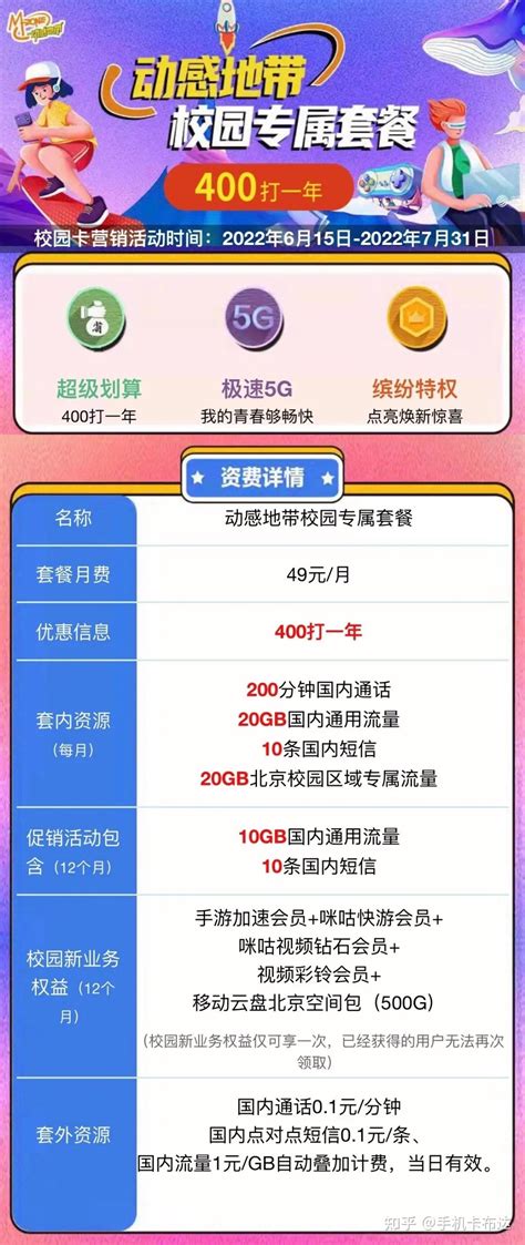 2022北京移动校园卡套餐办理攻略！【超全教程，建议收藏】 - 知乎