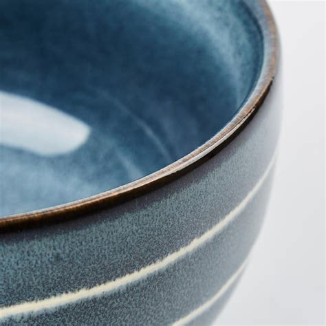 Buy Cerradura Stoneware Striped Katori - 340ml from Home Centre at just ...