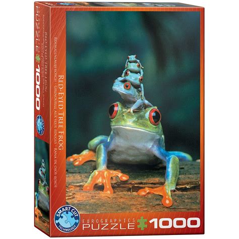 Buy EuroGraphics Red Eyed Tree Frog 1000 Piece Puzzle Online at Low ...