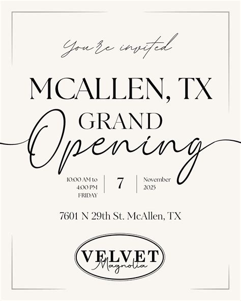 Grand Opening Party , Mcallen, Texas, 7 November 2025 | AllEvents