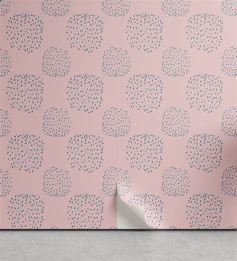 Ambesonne Retro Peel & Stick Wallpaper for Home, Simple Pastel Boho ...