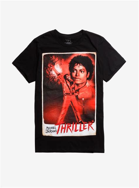 Michael Jackson Thriller Poster T-Shirt | Michael jackson thriller ...