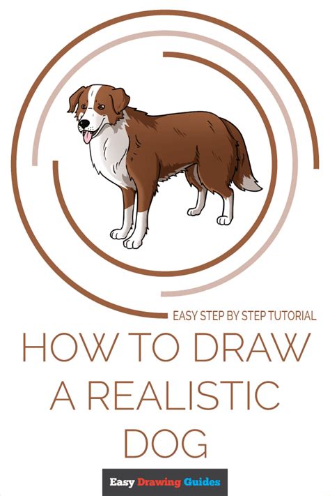 Realistic Dog Drawing Tutorial 的图像结果