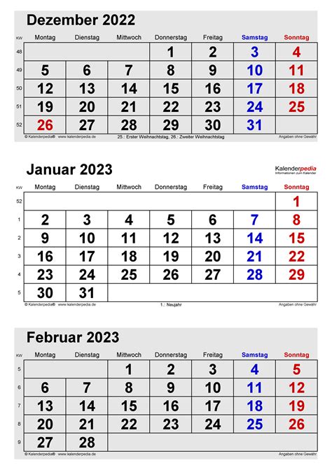 Resultado de imagen de februar 2023 kalenderblatt