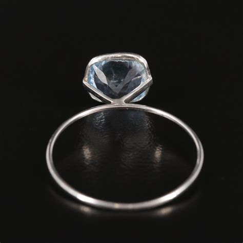 14K Blue Topaz Ring | EBTH