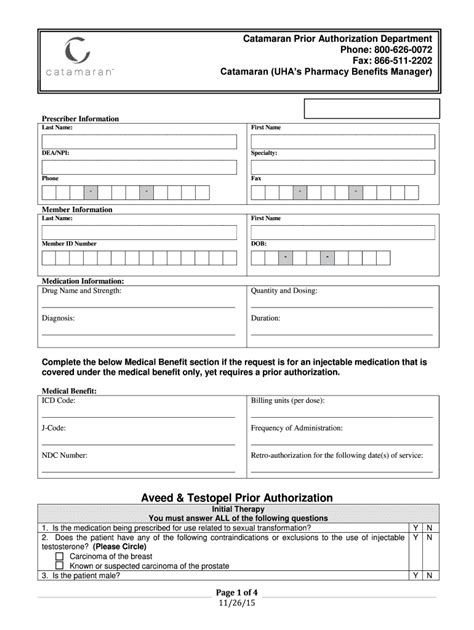 Fillable Online Complete the below Medical Benefit section if the ...