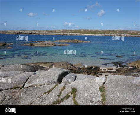 Limestone pavement at Burren , County Clare, Republic of Ireland Stock ...
