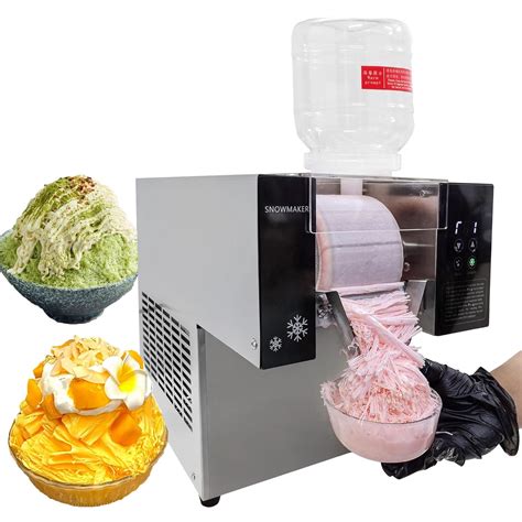 Amazon.com: Generic Commercial Snowflake Ice Machine,176Lbs/Day ...