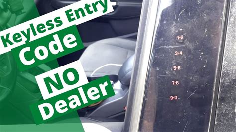 2019 Ford Edge Keyless Entry Code Location 的图像结果