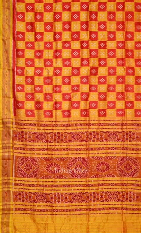 Pasapali Saree | Buy Border Sambalpuri Pasapalli Saree Online ...
