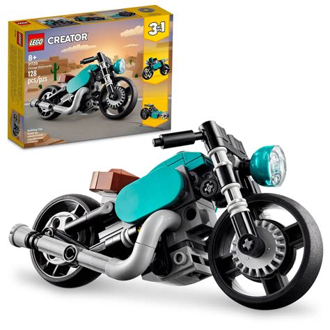 LEGO Creator 3 in 1 Vintage Motorcycle Set, India | Ubuy