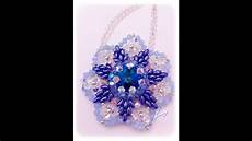 fiore swarovski ciondolo fiore swarovski e superduo quot non ti scordar di me fiore swarovski ciondolo fiore swarovski e superduo quot non ti scordar di me