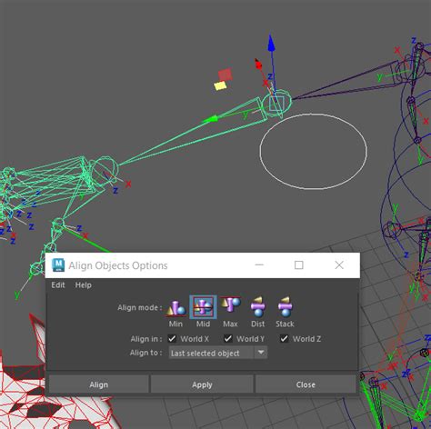 Image result for Align Maya Script
