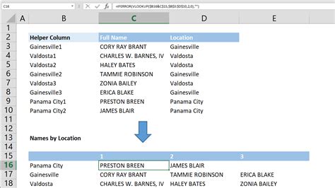 Image result for Convert Column into Row Excel
