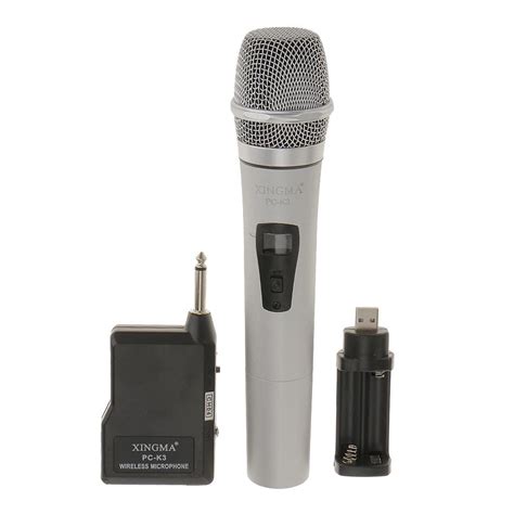 BNF® Pc-K3 Professional Fm Wireless Technology Microphone Mic Mike With ...