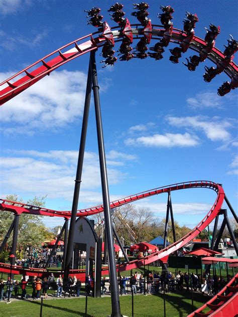 Six Flags Great America Rides