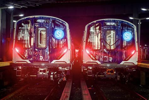 Brand-new subway cars make up Staten Island’s only train line