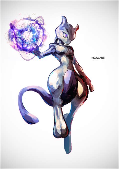 Mewtwo - Pokémon - Image by Kei-suwabe #3754465 - Zerochan Anime Image ...