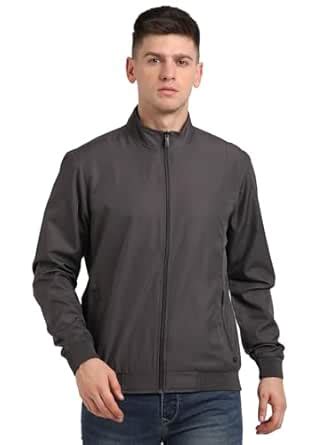 Buy Turtle Men Polyester Solid Brown Zipper Windcheater Jacket at Amazon.in
