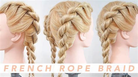 Image result for Rope French Braid Tutorial