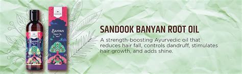 Buy SANDOOK Banyan Root Oil | Reduce Hair Fall | Stimulate Hair Growth ...