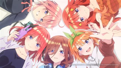 Quintessential Quintuplets Movie Gets Global Release Dates, Reveals Dub ...