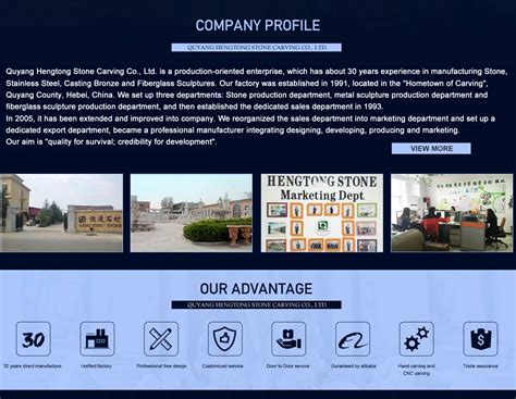Company Overview - Quyang Hengtong Stone Carving Co., Ltd.