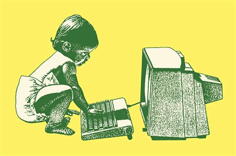 Image result for Baby Using Computer Funny