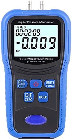 amiciSense Digital Air Pressure Tester, Handheld Manometer with 11 ...