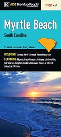 Amazon.in: Buy Myrtle Beach, SC Fold Map Book Online at Low Prices in ...