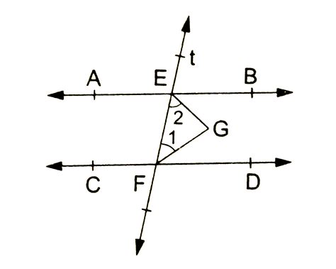 If two parallel lines are intersected by a transversal, prove that the ...