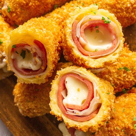 Ham And Cheese Rolls Recipe