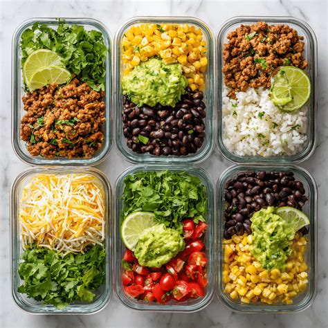 Taco Lunch Meal Prep – 5-Day Plan With Flavorful, Healthy Results