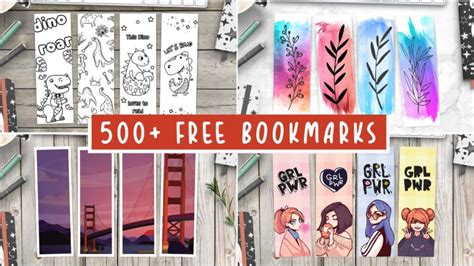 500 Free Printable Bookmarks + How To Personalize - World of Printables