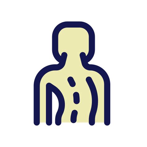 Scoliosis Generic color lineal-color icon | Freepik