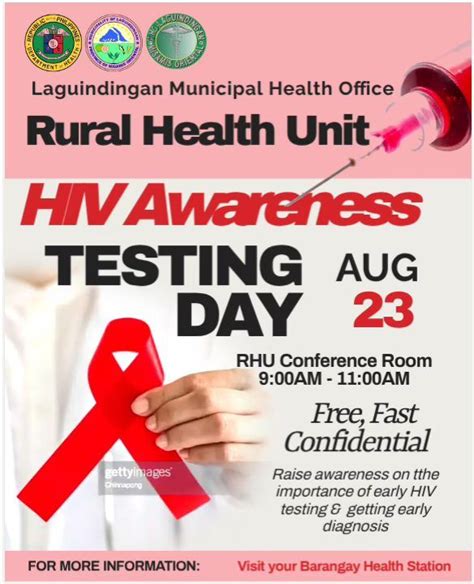 HIV/AIDS Awareness and Screening, Poblacion, Laguindingan, Misamis ...