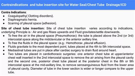 Medical surgical nursing topic ,intercostal drainage or water seal ...