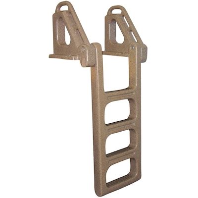 Tommy Docks TechStar Rotomolded Heavy Duty Flip Up 4 Step Dock Ladder ...