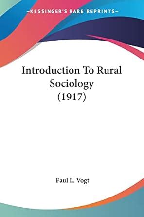 Buy Introduction To Rural Sociology Book Online at Low Prices in India ...