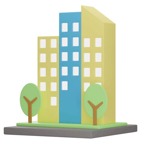 People in Different Buildings Cartoon Png 的图像结果