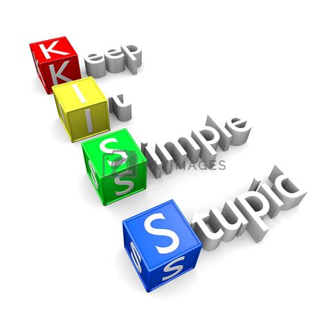 KISS principle by Fornax Vectors & Illustrations with Unlimited ...