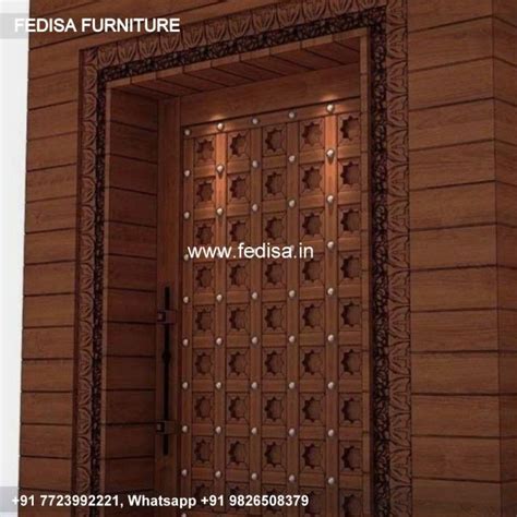 Wooden Door Design Double Door Design Single Door Design For Home Cnc ...
