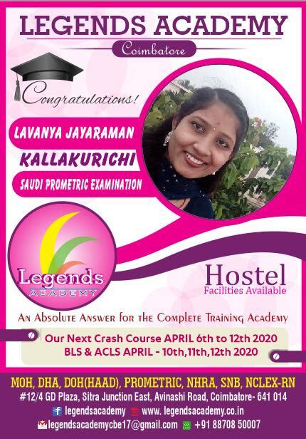 Legends Academy coaching class for Medical, Nursing and Paramedical ...