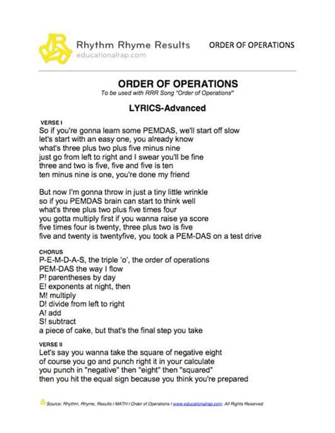 Image result for Fun Math Raps