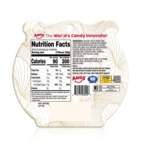 4D Lucky Fish Gummy - 65g/bag – Amos Sweets