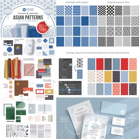 Asian Patterns And Designs
